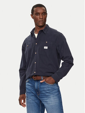 Guess Guess Koszula M4YH37 WGCF1 Granatowy Regular Fit