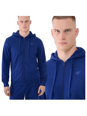 4F 4F Mikina 4FWMM00TSWSM1768-031S Tmavomodrá Regular Fit