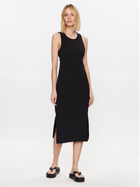 Roxy Roxy Nyári ruha Good Keepsake ARJKD03270 Fekete Slim Fit