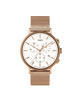 Timex Timex Ceas Fairfield TW2T37200 Auriu
