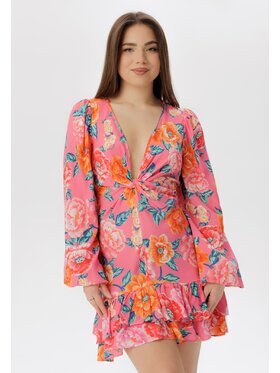 LAURELLA LAURELLA Letní šaty 4TU083 Růžová Regular Fit