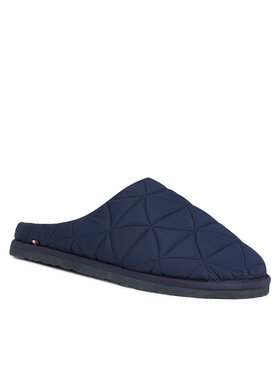 Tommy Hilfiger Tommy Hilfiger Παντόφλες Σπιτιού Nylon Hilfiger Homeslipper FM0FM04771 Μπλε
