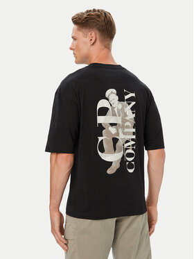 C.P. Company C.P. Company T-Shirt 21CMTS209A110579W Μαύρο Comfort Fit