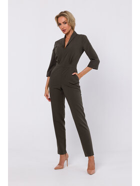 Made of Emotion Made of Emotion Jumpsuit M751 Verde Modern Fit