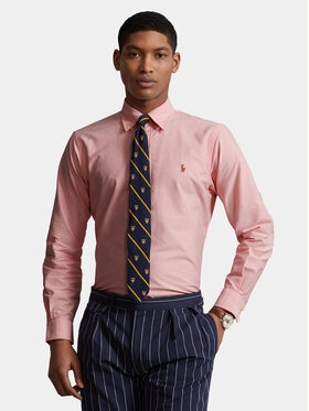 Polo Ralph Lauren Polo Ralph Lauren Marškiniai Bsr 710792041 Rožinė Custom Fit