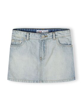 minoti minoti Spódnica jeansowa NOSGSKIRT151 Błękitny Regular Fit