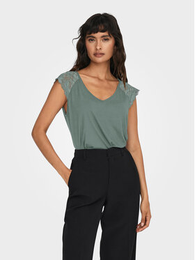 ONLY ONLY Bluse Petra 15315803 Grün Slim Fit