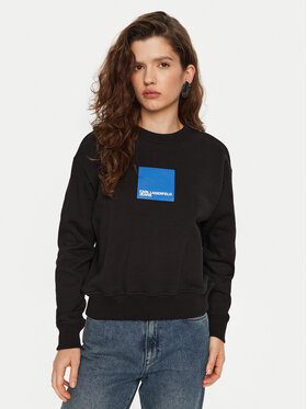 Karl Lagerfeld Jeans Karl Lagerfeld Jeans Sweatshirt A1W20006 Schwarz Regular Fit