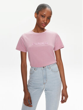 Pinko Pinko T-shirt 101752 A1NW Rose Regular Fit