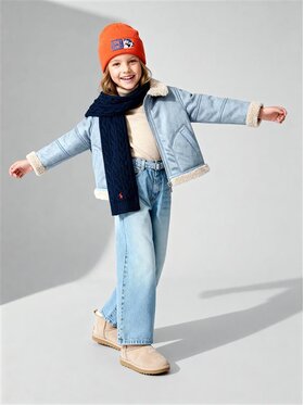 United Colors Of Benetton United Colors Of Benetton Jeansy 4UTPCE032 Niebieski Wide Leg