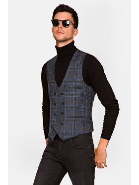 Lancerto Lancerto Kamizelka Nakamura Szary Regular Fit