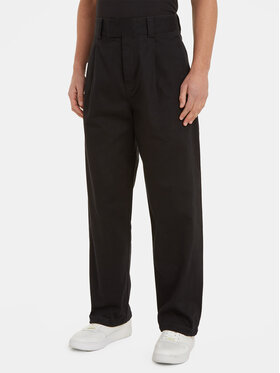 Calvin Klein Jeans Calvin Klein Jeans Pantalon en tissu J30J324038 Noir Regular Fit