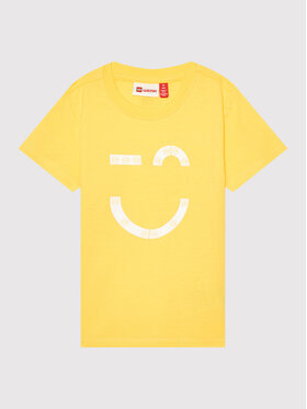 LEGO Wear LEGO Wear T-Shirt Lwticho 11010433 Żółty Regular Fit