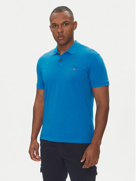 Napapijri Napapijri Polo marškinėliai Elbas NP0A4GB4 Mėlyna Regular Fit
