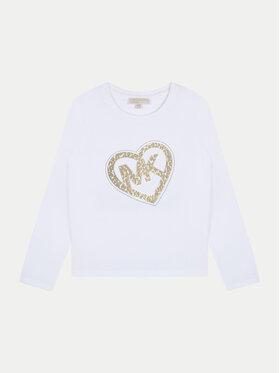 MICHAEL KORS KIDS MICHAEL KORS KIDS Блузка R30144 D Білий Regular Fit