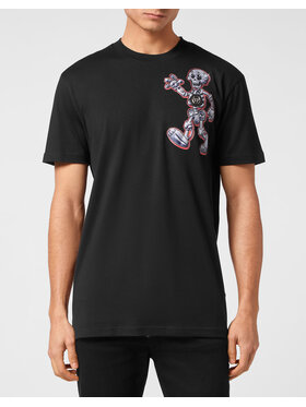 PHILIPP PLEIN PHILIPP PLEIN Tričko 15299 Čierna Regular Fit