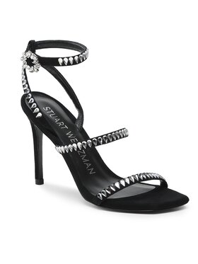 Stuart Weitzman Stuart Weitzman Szandál Gmct 100 Strppy Sndl SD132 Fekete