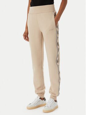 Guess Guess Spodnji del trenirke V2YB15 KB3P2 Bež Regular Fit