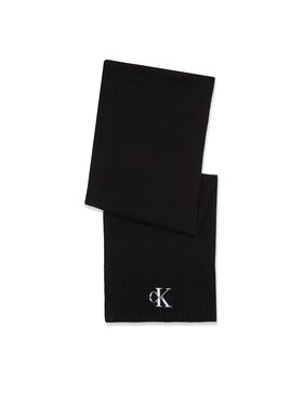 Calvin Klein Jeans Calvin Klein Jeans Šalikas Monologo Embro Knit Scarf K60K611262 Juoda