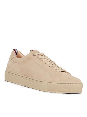Tommy Hilfiger Tommy Hilfiger Snīkeri Premium Cup Mono Suede FM0FM04850 Bēšs