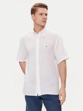 Tommy Hilfiger Tommy Hilfiger Marškiniai MW0MW35207 Balta Regular Fit