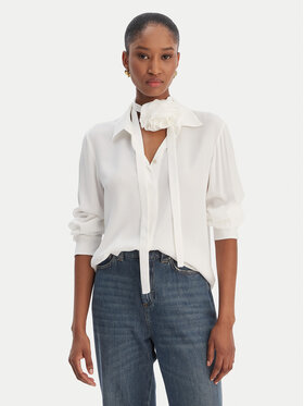 Marella Marella Hemd Calca 2613111061 Weiß Regular Fit