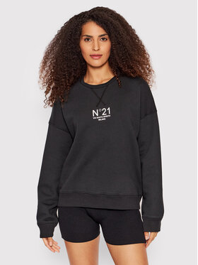 N°21 N°21 Sweatshirt 22E N2M0 E031 6323 Noir Relaxed Fit