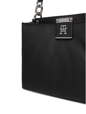Tommy Hilfiger Tommy Hilfiger Käekott Th Her Med Satchel Nylon Sv AW0AW18200 Must