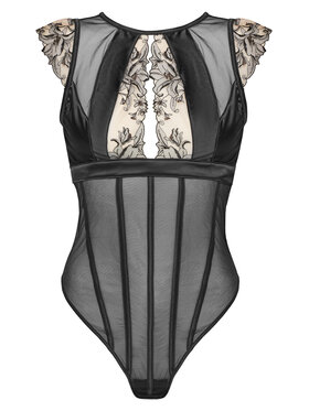 Hunkemöller Hunkemöller Боди Anouk 301026 Черен