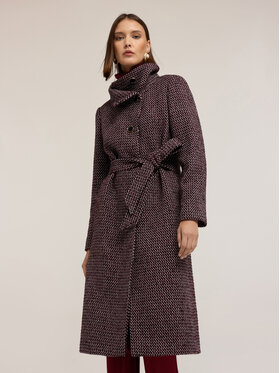 Motivi Motivi Cappotto invernale 0010Q000638N0Z6 Bordeaux Regular Fit