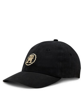 Tommy Hilfiger Tommy Hilfiger Șapcă Spring Chic Cap AW0AW15775 Negru