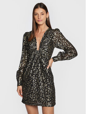 MICHAEL Michael Kors MICHAEL Michael Kors Koktejlové šaty MF2818M6MU Čierna Slim Fit