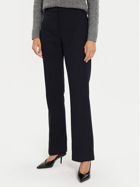 Tommy Hilfiger Tommy Hilfiger Pantaloni din material Core WW0WW42953 Bleumarin Flare Fit