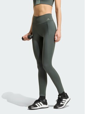 adidas adidas Legginsy 158791 Szary Fitted Fit
