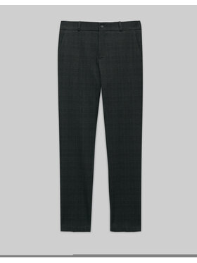 Borgio Borgio Spodnie garniturowe gozzano_z Zielony Slim Fit