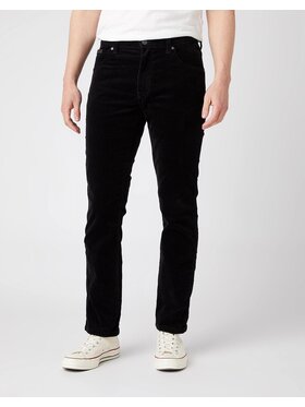Wrangler Wrangler Pantaloni di tessuto TEXAS SLIM Nero Slim Fit