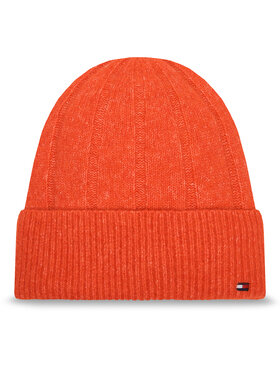 Tommy Hilfiger Tommy Hilfiger Müts Th Flag Fluffy AW0AW17779 Oranž