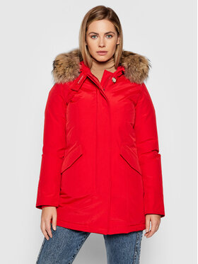 Woolrich Woolrich Zimní bunda Arctic Raccoon CFWWOU0538FR UT0001 Červená Regular Fit