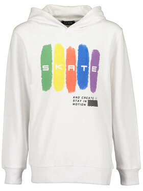 Blue Seven Blue Seven Mikina 623061 X Biela Regular Fit