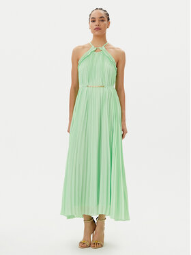 TWINSET TWINSET Coctailkleid 251TP2332 Grün Regular Fit