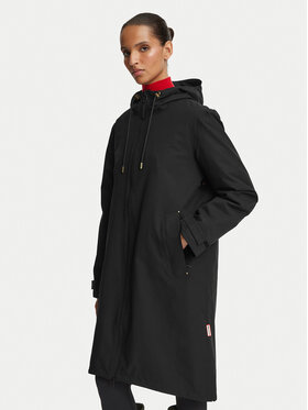 Hunter Hunter Куртка парка HARW0018262 Чорний Regular Fit