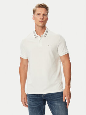 Calvin Klein Jeans Calvin Klein Jeans Pólóing Monogram LV04RC276G Fehér Regular Fit