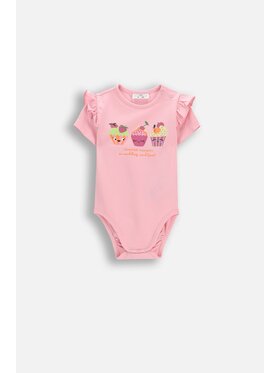 Coccodrillo Coccodrillo Dětské body WC6112201HGN-033 Růžová Regular Fit