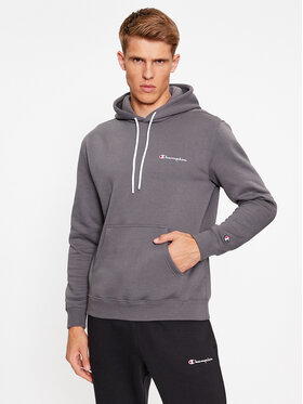 Champion Champion Pulóver Hooded Sweatshirt 219208 Szürke Comfort Fit