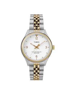 Timex Timex Zegarek Waterbury TW2R69500 Srebrny