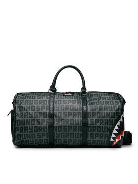 SPRAYGROUND SPRAYGROUND Ročna torba Split Infinity Check Large Duffle 910D5609NSZ Črna