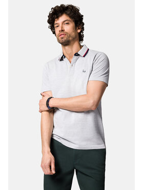 Lancerto Lancerto Polo Tom PO073123000045 Szary Regular Fit