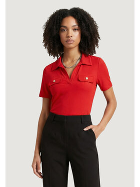 Morgan De Toi Morgan De Toi T-shirt 251-DROSSO Rosso Casual Fit