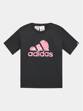 adidas adidas Футболка HR8148 Чорний