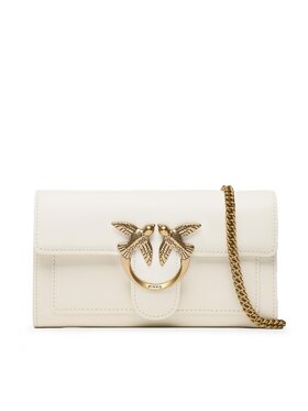 Pinko Pinko Kabelka Love One Wallet C PE 23 PLTT 100062 A0F1 Écru